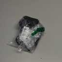 MakeMeChic Women's Mesh Top Y2K Rave Top Cut Out Crop Long Sleeve Tie Back Party Tee Shirts, Size M