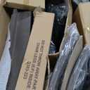 Signature Design by Ashley Bridson 5 Piece Dining Room Set, Includes Table & 4 Ladderback Barstools, Wood, Gray (Grey)