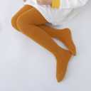 vanberfia Warm Tights for Baby Girl: Winter Cotton Cable Knit Stocking - Thick Toddler Legging for Various Occasions (8-10 Years, Cll17084)