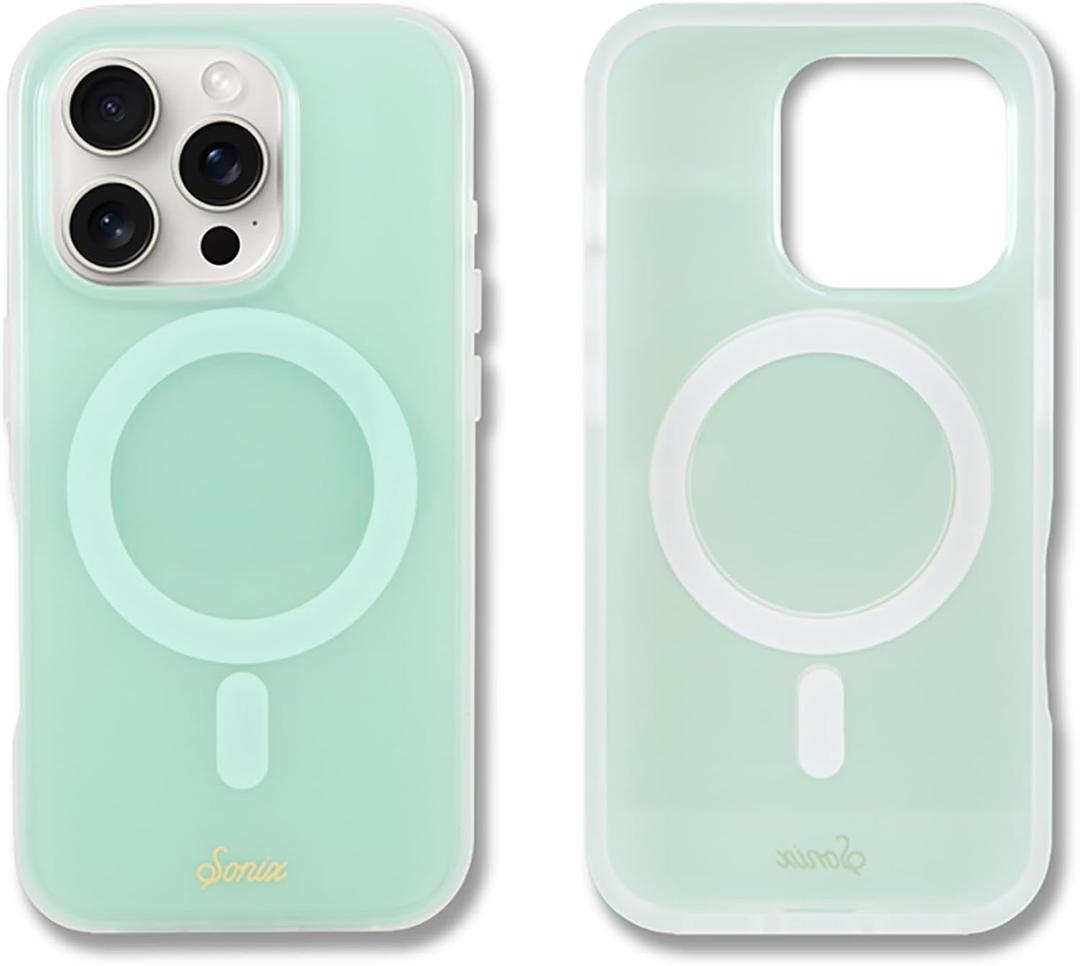 Sonix Case for iPhone 16 Pro | Compatible with MagSafe | 10ft Drop Tested | Jelly Mint