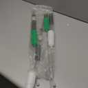 WH16X26910 WH16X26911 Suspension Rod and Spring Kit Assembly Fit for GE Washer, 24.6In 2 (Green) 2 (White), Replace AP6287023 WH16X24144