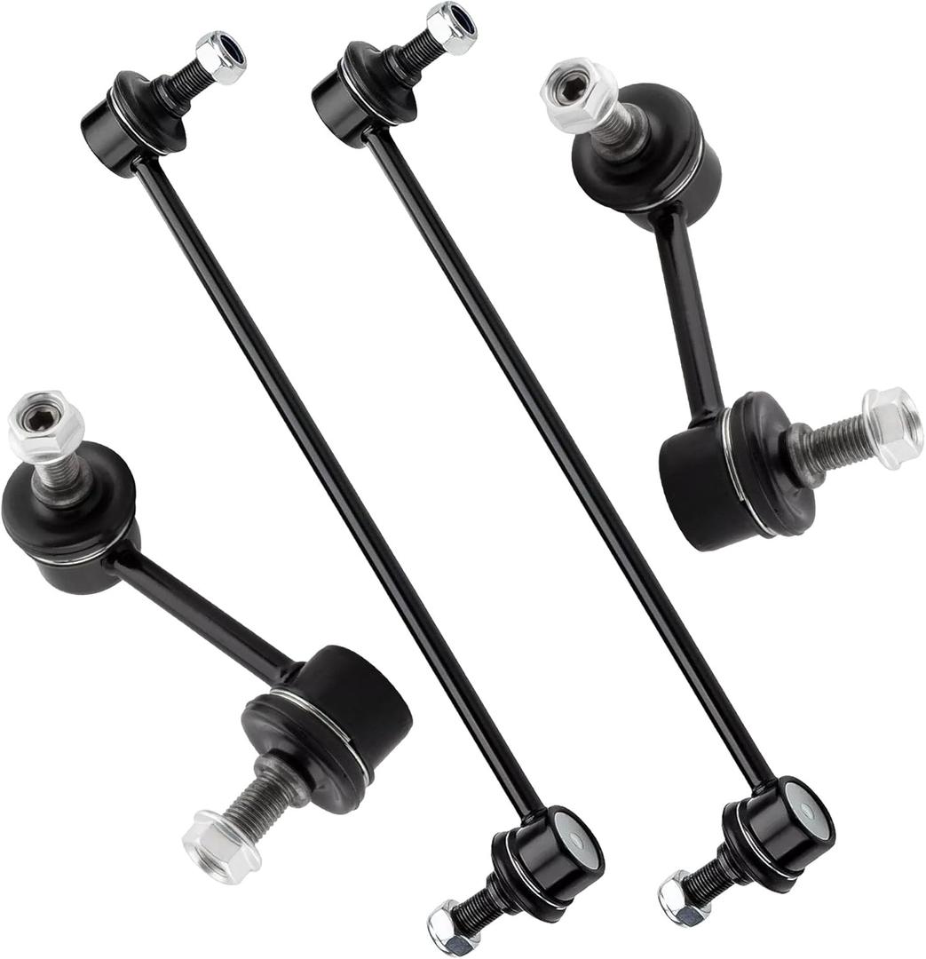 Front and Rear Sway Bar Links Compatible With 2007-2016 Honda CR-V L4 2.4L Sway Bar End Links K750297 K750151 K750156