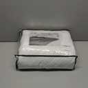 Weighted Blanket 20lbs Queen Size White 60"x80" Weighted Blankets for Adults Heavy Blanket are Comfortable and Cozy