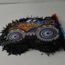Monster Truck Pinata Car with Stick and Blindfold for Boys' Birthday Party Decoration