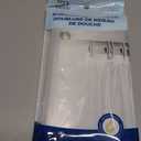 Jacent 100% PEVA Heavy Duty Shower Curtain Liner, Mildew Resistant, 70 x 72 Inch - 1 Pack