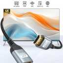 HDMI Extension Cable 20 FT, 4K HDMI Extender Cable Male to Female Adapter Extension Cord 20FT, 4K@60Hz, 2K, 1080P, ARC, HDR Compatible with Laptop, HDTV, Monitor, Roku, Fire TV Stick, Xbox, PS5
