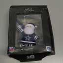 Hallmark NFL San Francisco 49ers Santa Fan Christmas Ornament, Gifts for Sports Fans