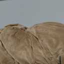 H.VERSAILTEX Sofa Cover 2 Piece T Cushion Armchair Slipcovers Thick Velvet Couch Cover Furniture Protector Stretch T Cushion Sofa Covers for 1 Cushion Couch with 1 Individual T Cushion Covers, Camel