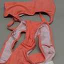 OYOANGLE Girl's 2 Piece Swimsuit Sport High Waist Teen Kids Bikini Set Bathing Suit Swimwear, Size 160, Pink Pure