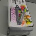 Mueller The Real Original Pro Chopper since 2013 Vegetable Chopper Mandoline Slicer, 8 Blade Food Veggie Chopper Onion Vegetable Cutter with Container, Kitchen Gadgets & Essentials, (10 in 1) (Gray)