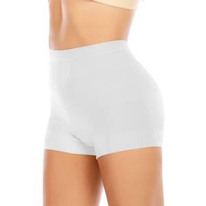 Werena Seamless Shaping Boyshorts Panties for Women Slip Shorts Under Dress Shapewear Shorts Tummy Control Underwear, Medium