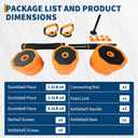 Adjustable Dumbbells, 44/66/88lbs Free Weight Set with Connector,4 In1 Dumbbells Set Used As Barbell,Kettlebells,Push Up Stand for Home Gym