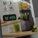 EanOruus Juicer Machines, 3-in-1 Cold Press Juicer with 6.5" Extra Large Chute, 100oz Large Capacity, AC Motor, Makes Juice, Nut Milk & Sorbet, Premium Gray