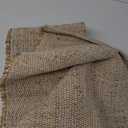 Savi Home Jute Cotton Handwoven Runner Rug 2'x6' - Natural Fiber Rustic Farmhouse Runner Rug - Vintage Boho Decor for Bedroom, Dining Room, Hallway & Office (2' x 6' (Rectangular))