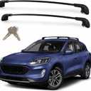 Roof Rack Cross Bars Compatible with Ford Escape 2020-2026, Heavy Duty 300 LBS Lockable Aluminum Crossbars, Anti-Theft Rooftop Cargo Carrier for Bike, Kayak, Ski, Cargo Box & Luggage