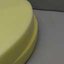 2 x 2 Pack 18''x18''x2'' High Density Foam Cushions,Yellow Square Seat Replacement Upholstery Foam for Couch, Chair, DIY