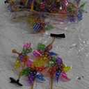 AngoilyPinwheel Hair Clips, 24PCS Colorful Windmill Barrettes, Hairpin Pinwheel Snap Bows Cartoon Kids Favor Kids Mini for Metal Iron Child Accessories, Cute