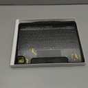 Tiaota Transparent Case with Keyboard for iPad Pro 13 inch (M5/M4, 2025/2024), iPad Pro 13,7-Color Backlit,Magic wireless Keyboard, 360Rotating,Multi-Touch trackpad,Pencil Holder,with shortcuts,black