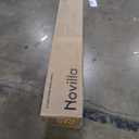 Novilla Queen Mattress,12 Inch Gel Memory Foam Hybrid Mattress in a Box with Individual Pocket Springs, Motion Isolation & Pressure Relief, Medium Firm Queen Size Bed Mattresses, vigour (White)