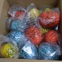 Maxcheck 24 Set Dinosaur Party Favor Cups with Lids and Straws Dino Cups for Kids 10 oz Crack Dinosaur Egg Bottles for Dino Theme Birthday Party Supplies Decorations