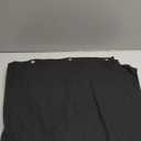 Fabric Shower Curtain Liner, Waterproof Hotel Quality, Bathroom Curtains Rust Resistant Grommets
,68x70Ft, Black