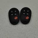 Key Fob Replacement Compatible with Toyota Sienna 2004-2017 Keyless Entry Remote Car Key GQ43VT20T（2pcs）