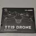 TT19 Drone with Camera 1080P for Adults, Drones with 270 Obstacle Avoidance Function, Brushless Motor, Level 3 Wind Resistance, Foldable Quadcopter Mini Drone for Beginners, Orange