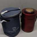 67oz Thermo for Hot Food,3-Layer Sealed Stackable Food Thermo,with Lunch Bag Soup Thermo,It Is Suitable for Daily Office Meals and Outdoor Meals (67 oz Red)