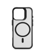 Spigen for iPhone 16 Pro Case, Ultra Hybrid MagFit [TPU Covered Camera Control] [Anti-Yellowing] [Compatible with Magsafe] - Frost Black