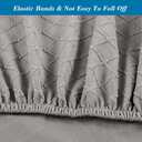 HFCNMY Stool Covers Rectangle,2 Pack Stretch Rectangle Bar Stool Covers Jacquard Vanity Stool Cover Washable Counter Stool Covers Saddle Seat Cover with Elastic Band for Wooden Metal Bench(Coffee)