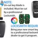 Smart Key Fob for Subaru 2018-2024, Alliskeys 4-Buttons Keyless Entry Remote Control Key Fob Replacement for Subaru Ascent Crosstrek Forester Impreza Legacy Outback STI WRX BRZ HYQ14AHK 434/8A