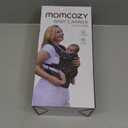 Momcozy Baby Carrier - Ergonomic, Cozy and Lightweight Carrier for 7-44lbs, Effortless to Put On, Ideal for Hands-Free Parenting, Enhanced Lumbar Support, Purehug for Infant to Toddler, Black