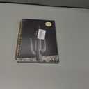 Yhtrg Black and White Boho Western Cactus Spiral Notebooks, Western Journaling Notebook, Eclectic Boho Southwestern Moon Desert Landscape Notebook for Note Taking, 5.5x8.3 Inch