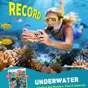 Hiearcool Waterproof Phone Pouch, Waterproof Phone Case with Crossbody Lanyard Compatible for iPhone 17 16 15 14 13 Pro Max Up to 8.3", Cellphone Dry Bag Travel Essentials for Beach -Clear-2Pack