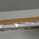 LazBlinds No Tools No Drill 1" Vinyl Mini Blinds, Cordless Blinds for Windows, Light Filtering Horizontal Window Blinds & Shades, 36" W x 64" H, White