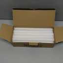 Kedtui Taper Candles 10 inch (H) Dripless, Set of 24 White Unscented and Smokeless Taper Candles Long Burning, Paraffin Wax with Cotton Wicks for Burning 8 Hours Time