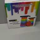 2025 Collapsible Stool Chair, Upgraded Folding Stool, Lightweight, Sturdy, Adjustable, Portable, Foldable Seat Stools for Outdoor Camping Fishing Hiking BBQ (1 pack, Black)