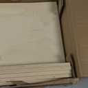 Tristcily 5 Pcs Wire Rack Covers Wood Shelf Covers for Removable Closet Decoration, Shelves Cover for Wire Shelving – Ready to Use for Pantry, Kitchen, Bathroom, Garage & Closet Shelves-24x12 Inch