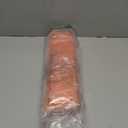 upsimples Acrylic Shelves for Wall Decor, 15" Display Shelf Perfume Organizer for Bathroom, Bedroom, Living Room, Floating Bookshelves for Kids, Clear Orange, 4 Pack