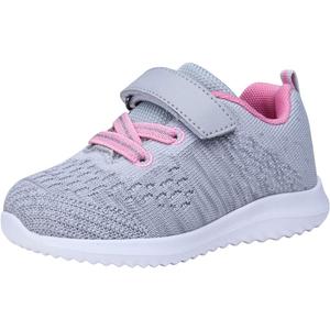 COODO Toddler/Little Kid Boys Girls Shoes Running Sports Sneakers (10 Toddler,Lt.Grey)
