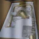 Gold 2-Light Plug in Wall Sconce, Big Adjustable Swing Arms Wall Light Fixture for Living Room Bedroom Bedside Wall Light Adjustable Swivel Arms Extendable Length 22 to 58