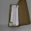 BAKON Over The Door Hanger Folding Clothes Drying Rack, Folding Hanging Coat Rack for Indoor Laundry Room Compact Small Space Foldable Portable Clothing Hanger Hook Collapsible- 2 Pack (White)