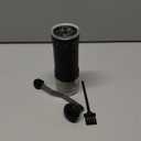 Portable Coffee Grinder Conical Burr for Espresso French Press Pour Over Double Bearing External Adjustment Capacity 25g (Ceramic Burrs)