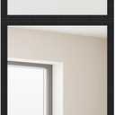 Calolin Foldable Full Length Mirror, 46.4 in Hanging Door, Portable Travel, Oxford Cloth Frame, Break-Resistant Full Body Mirror for Bedroom, Dorm, Travel