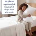 Twin Size 3 Piece Sheet Set - Comfy Breathable & Cooling Sheets - Hotel Luxury Bed Sheets for Women & Men - Deep Pocket, Easy-Fit, Extra Soft & Wrinkle Free Sheets - Antique White Oeko-Tex Bed Sheets
