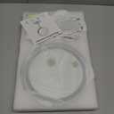 Lighted Makeup Mirror, 3000 mAh Rechargeable Double Sided Magnifying Vanity Mirror with 3 Colors, 1x/10x, 360 Rotation , Brightness Adjustable Magnification Cosmetic Light up Mirror, Women Gift (Chrome)