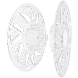 3D Printer Reusable and Removable Filament Spool, Clear Transparent Plastic Reusable Spool Fit for Bambu Lab 1.75mm PETG,PLA,ABS,TPU Refill 1kg (Filament Not Include)