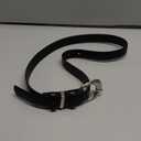 TRIWORKS Women Leather Belt for Jeans Pants Fashion Ladies Skinny Faux Leather Dress belt with Gold Buckle (Fit Waist Size 27"-31", Black Silver)