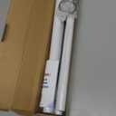 Supforce Closet Rods for Hanging Clothes, 17 to 69 Inches Stepless Adjustable Metal Closet Rod, 1.3 Inches Heavy Duty Clothes Hanging Rod for Closet Wardrobes Laundry RV, White