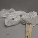 LED Belly Dance Silk Fan Costume 1.8M Long Bamboos Silk Fans Light Up Fan Veil for Women Worship Praise Worship Praise Dance